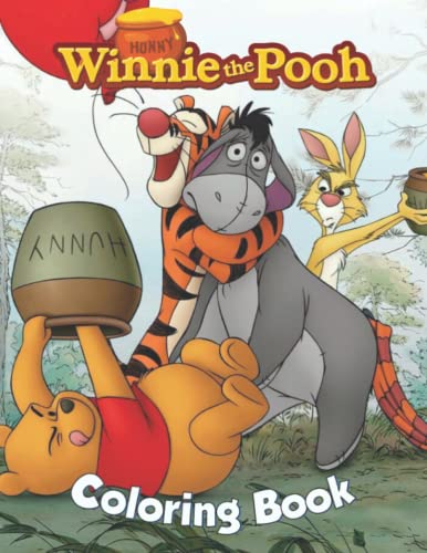 Winníe The Pooh Coloring Book: Amazing Winníe The Pooh Colouring Book ...