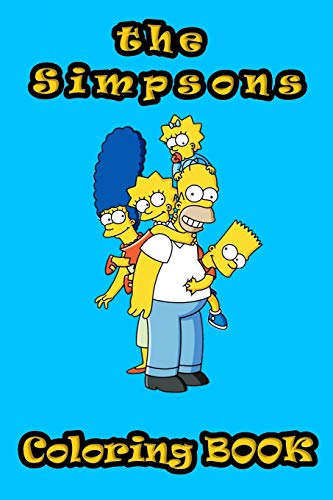 the simpsons coloring book: an amazing simpsons coloring book for kids ...