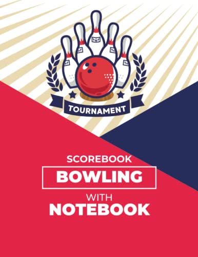 Bowling Scorebook With Notes: Bowling Score Book: 120 Bowling Score ...
