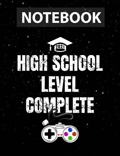 2021 Grad High School Level Complete Senior Gamer Graduation Journal ...