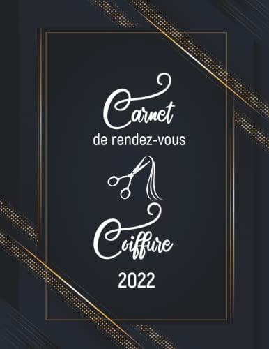 Carnet Rendez-vous Coiffure Sibel - Planning Pour Salon De Coiffure