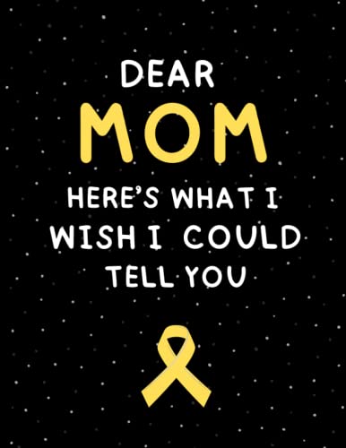 Dear Mom, here’s what I wish I could tell you: Grieving Journal To Help ...