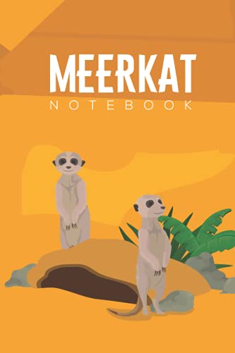 Meerkat Notebook: A Blank Lined Meerkats Journal For Teens And Adults ...
