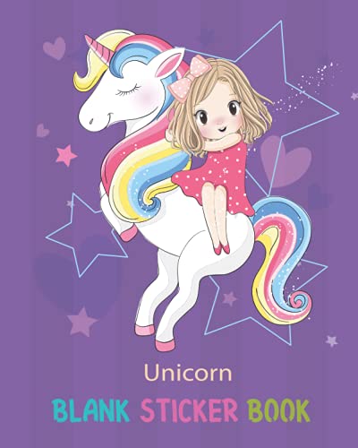Unicorn Sticker Book: My Awesome Stickers Collecting Book for Kids