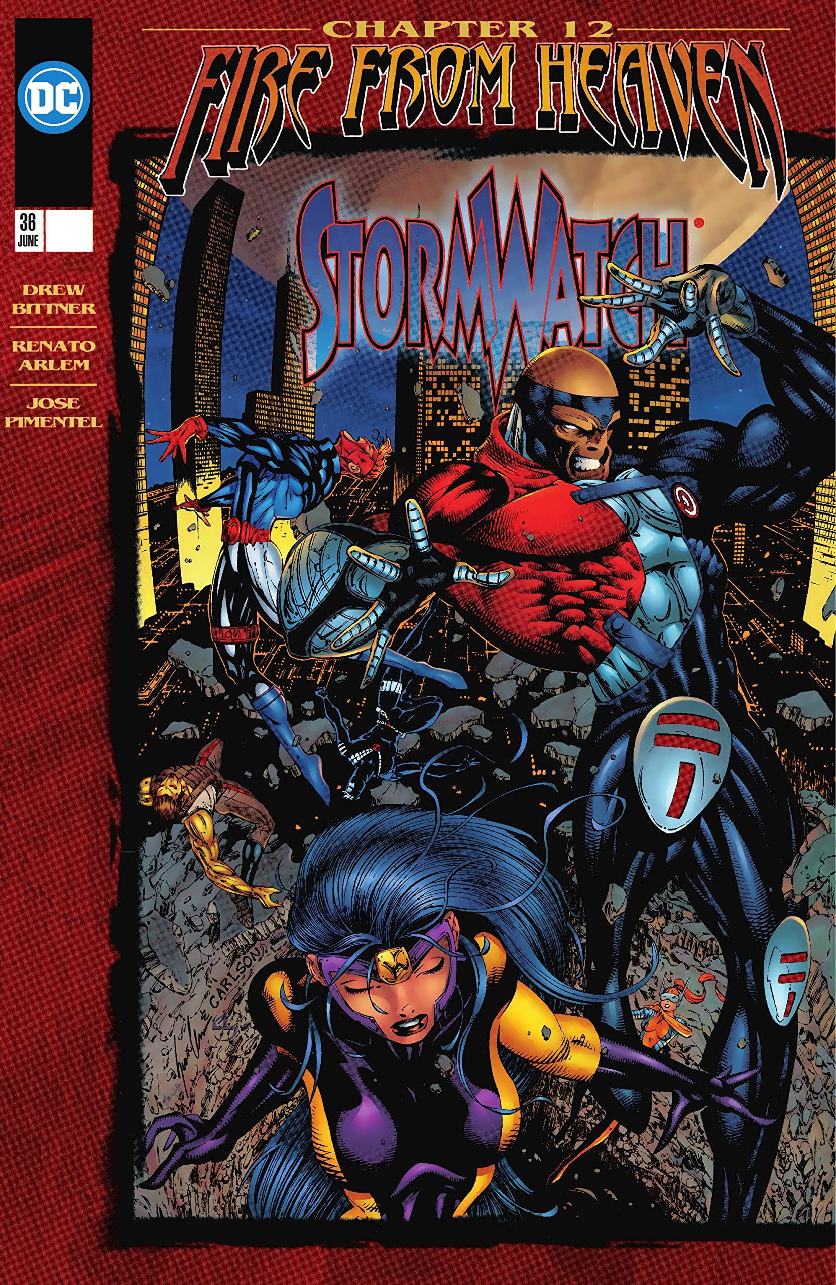 Stormwatch (1993-1997) #36 book cover