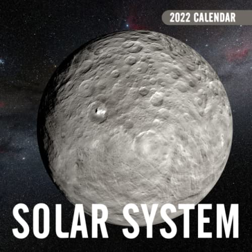 Solar System Astrology Calendar 2022: Solar System Symbol, Colorful Astronomy Calendar 2022 