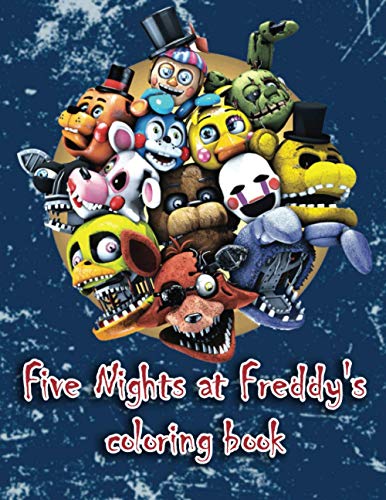 Five Nights at Freddy's Coloring Book: Funny And Scary fnaf coloring ...