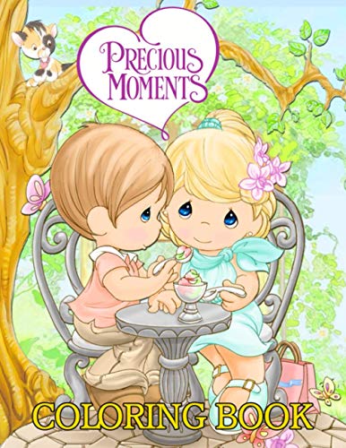 Precious Moment Coloring Book: Relaxation, Stress Relieving Coloring Book After Hours Of Tiring ...