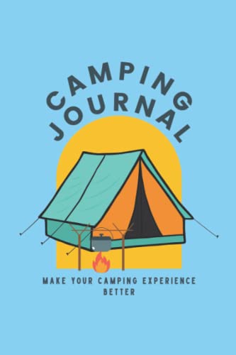 Camping Journal & Campsite Travel Logbook: Road Trip Planner, Camper ...