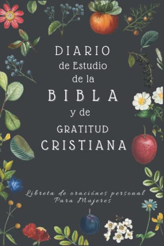 Diario de Estudio de la Biblia: Diario de Gratitud Para Mujeres ...