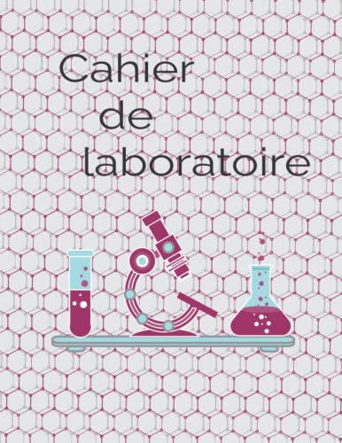 Cahier De Laboratoire Logix Books A4 - 192 Pages Lignées Numérotées - Qualité Archivage - Conforme GLP/GMP