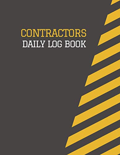 Contractors Daily Log Book: Construction &amp; Maintenance surveying field ...
