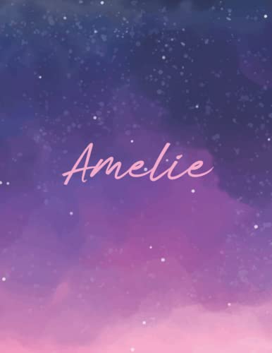 Amelie: Journal Notebook Gray for Writing and Drawing, Blank