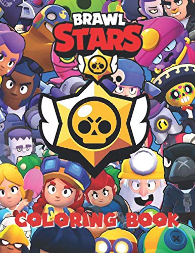 Brawl Stars Coloring Book: JUMBO Coloring Book For Kids | Ages 2-13 ...