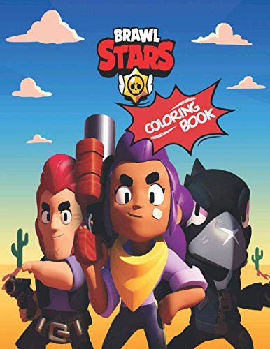 BRAWL STARS COLORING BOOK: ( 50 DRAWINGS ),50 high quality ...