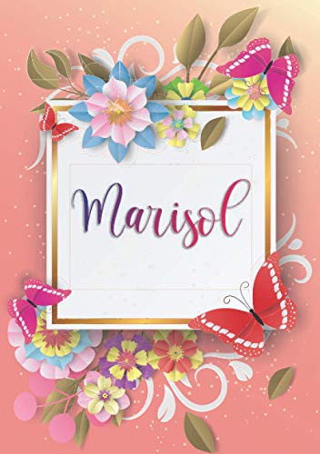 Marisol Taccuino A5 Nome personalizzato Marisol Regalo di