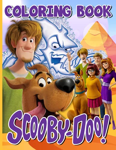Scooby Doo Coloring Book: Confidence And Relaxation Scooby Doo Coloring ...