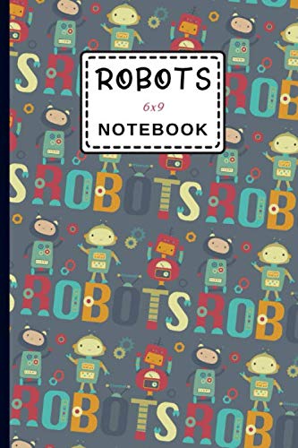 Robot Notebook: Robot Notebook For Kids - Premium Journal Composition ...