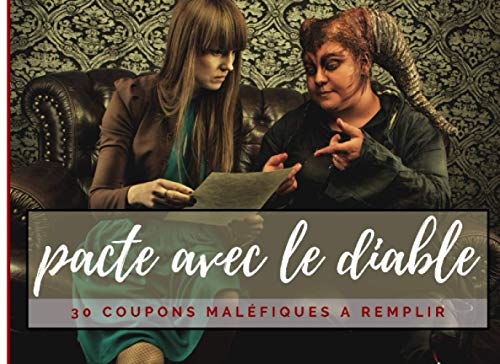 Pacte Avec Le Diable: 30 Coupons Maléfiques A Remplir | Chéquier Du