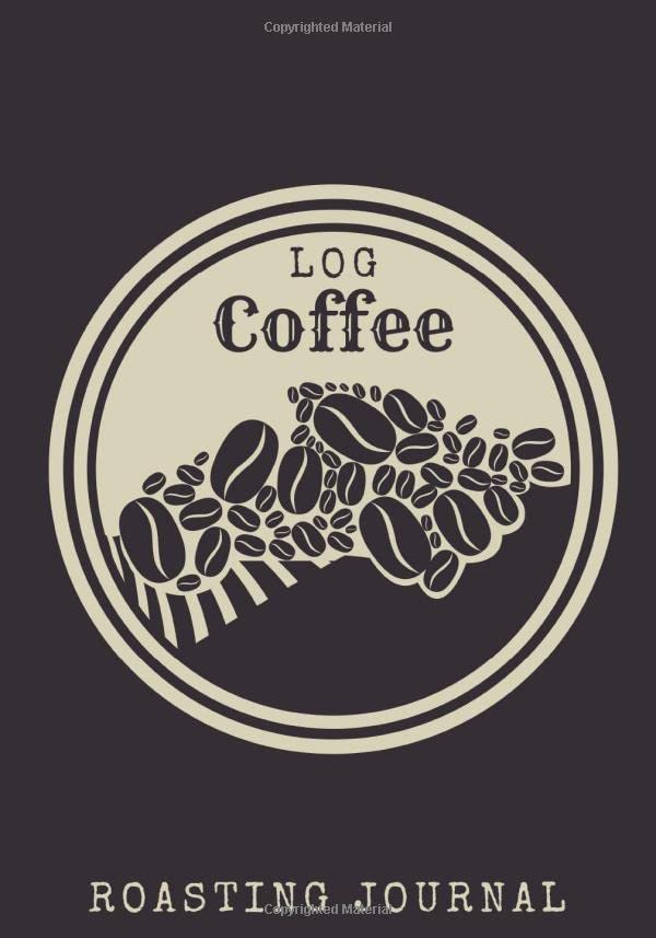 Coffee Log Roasting Journal Book for Keep track & Record all Details