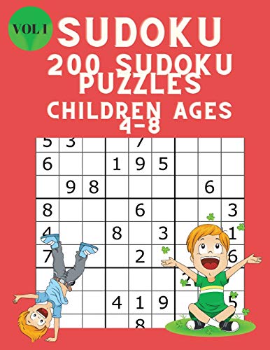 Sudoku 200 Sudoku Puzzles For Children Ages 4 8 Sudoku Puzzle Book For 