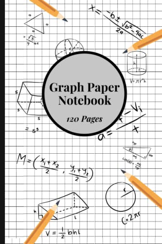 Graph Paper Notebook: Fun Mathematical Notebook For School, Home Or ...