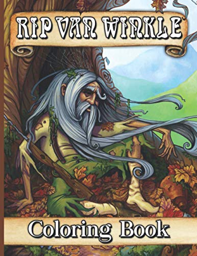 Rip Van Winkle Coloring Book: Impressive Rip Van Winkle Coloring Books ...