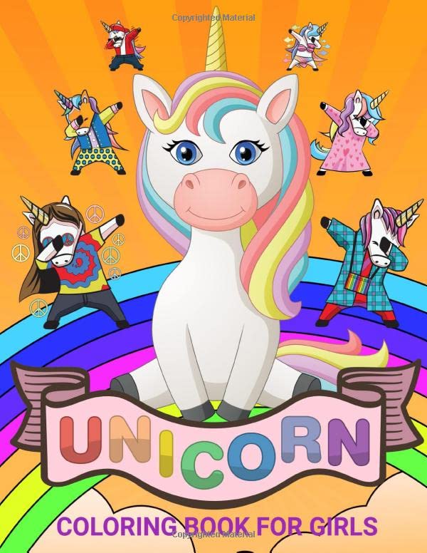 Unicorn Coloring Books for Girls: Consert Unicorn Coloring Books For ...