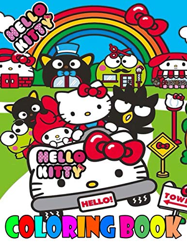 Hello Kitty Coloring Book: Best Coloring Book Gifts For Kids Ages 4 -12 ...
