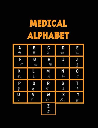 Medical Alphabet: 2020 Nurses Monthly Yearly Planner, 12 Month Notebook ...