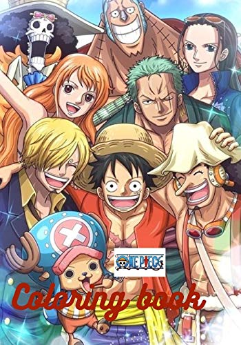 coloring book one piece: One Piece Anime Coloring Book One Piece Adult ...