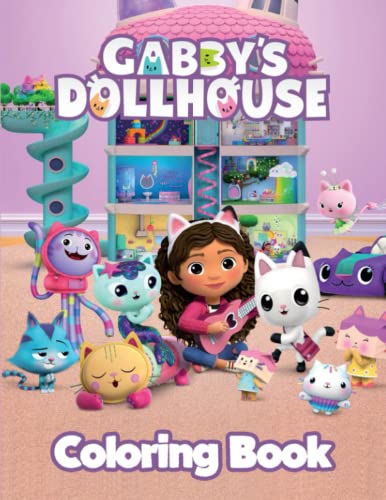 Gàbby's Dollhousé Coloring Book: JUMBO Coloring Book For Kids | Gàbby's