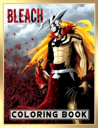 Bleach Coloring Book: The best for anime lovers, ,Anime Coloring book ...