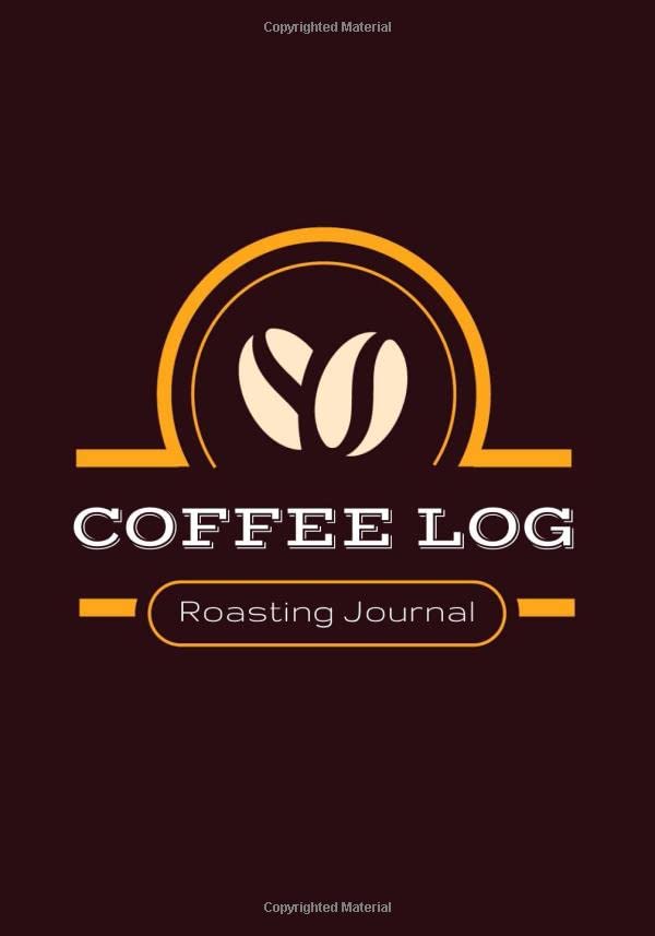 Coffee Log Roasting Journal Book for Keep track & Record all Details