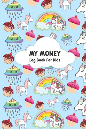 My Money Log Book For Kids: Income and Expense Tracker for Kids - Blue ...