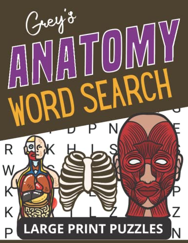 Grey‘s Anatomy Word Search Puzzles: Anatomy Word Search Puzzles book ...