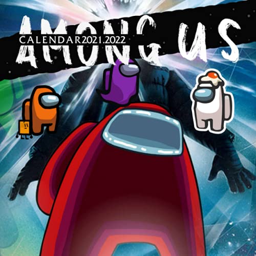 Among Us: 2021 – 2022 Games Calendar – 18 months – 8.5x8.5 High Quality