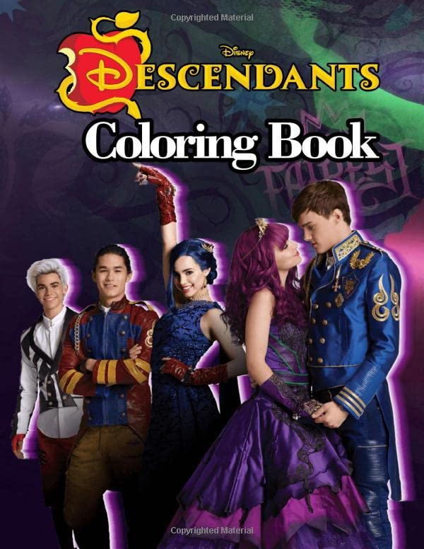Disney Descendants 3 Coloring Book Jumbo Descendants 3 Coloring Books