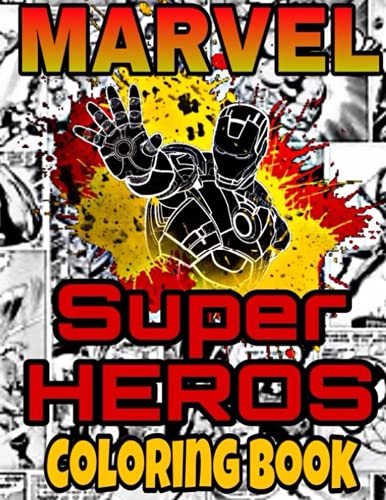 marvel super heroes coloring book: AMAZING marvel super heroes coloring ...