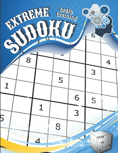 Extreme Sudoku: Extremely Challenging Puzzles Paperback by Timmy Braum ...
