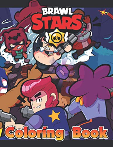 Brawl Stars Coloring Book: Enjoy Life With Colors And Cute, Funny ...