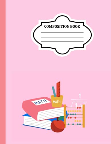 Cute Math-Themed Notebook for girls: Cute Math-Themed Composition and ...