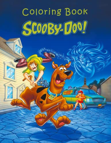 Scooby-Doo Coloring Book: JUMBO Coloring Book for Kids and Adults ...