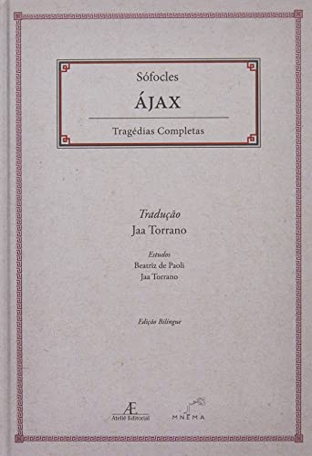 Ajax - Tragédias Completas De Sofoclades book cover
