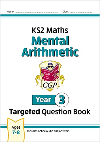 KS2 Maths Year 3 Mental Arithmetic Targeted Question Book by CGP Books ...