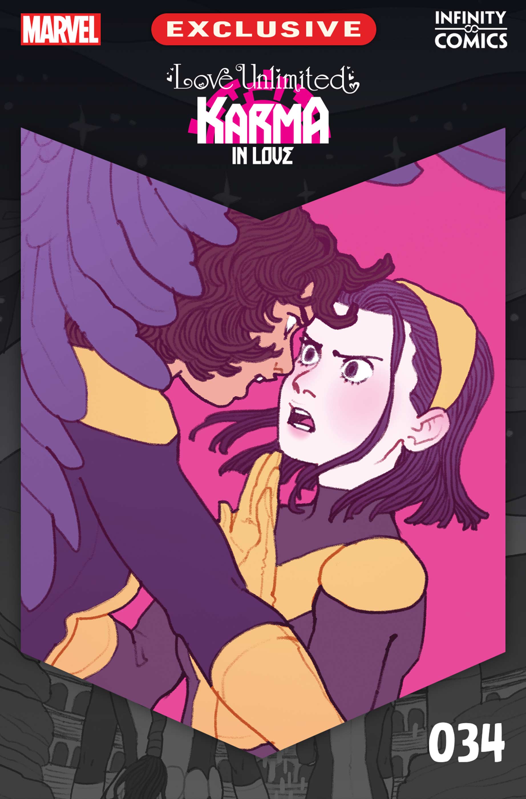 Love Unlimited Infinity Comic book cover 2