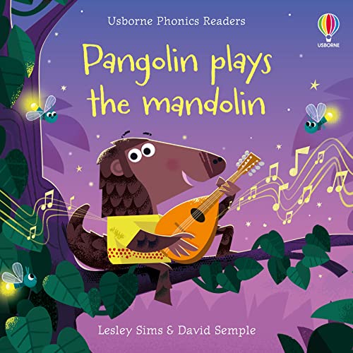 Pangolin plays the mandolin book cover