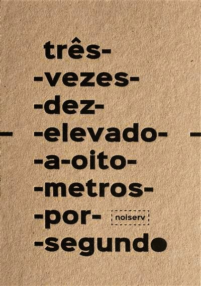 Três vezes dez elevado a oito metros por segundo