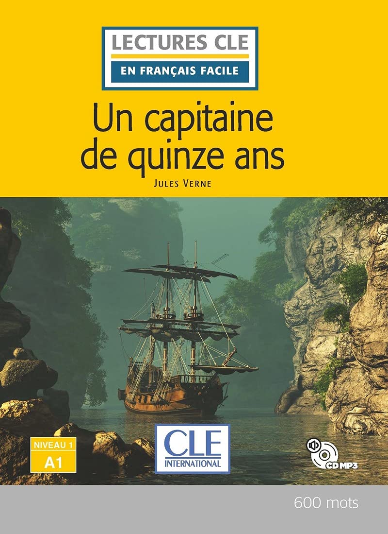 Un capitaine de 15 ans - niveau A1 + CD - 2ème édition