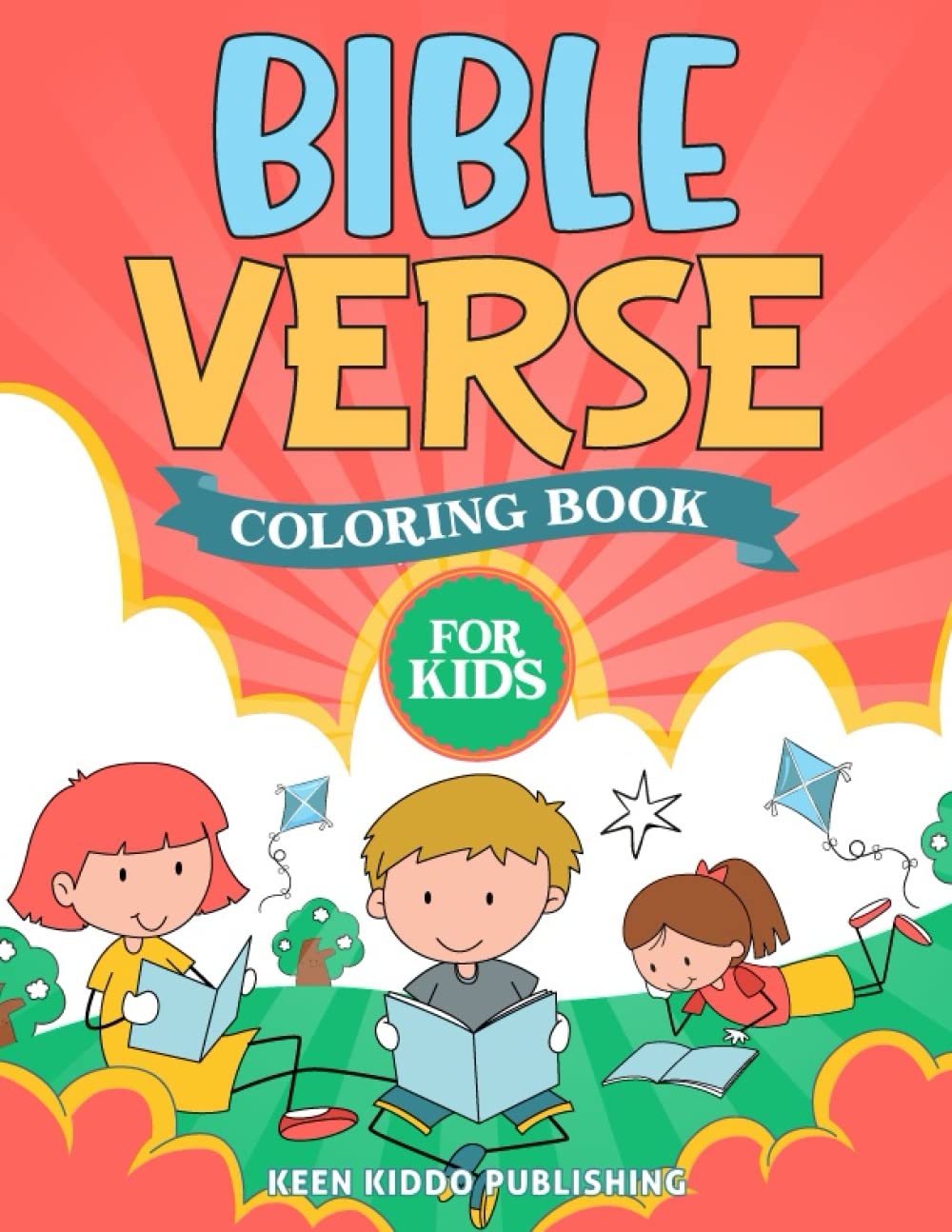 Bible Verse Coloring Book for Kids: : Color Your Way to Faith with ...